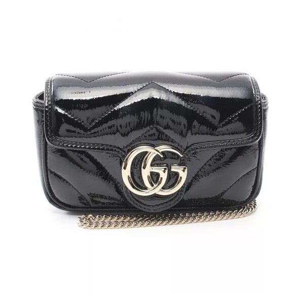 Gucci Handbags - AUTHENTICITY GUARANTEED GUCCI GG Marmont Super Mini Shoulder Bag